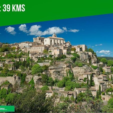 La Glycine - Parking Gratuit - Ac Clim - Cour Prive - Apartment Villeneuve-les-Avignon Luaran gambar