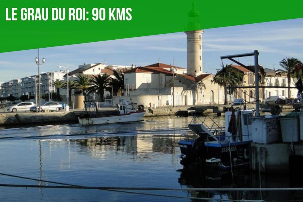 La Glycine - Parking Gratuit - Ac Clim - Cour Prive - Apartment Villeneuve-les-Avignon Luaran gambar